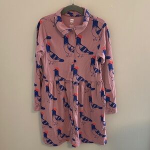 Tea bird shirt dress size 6
